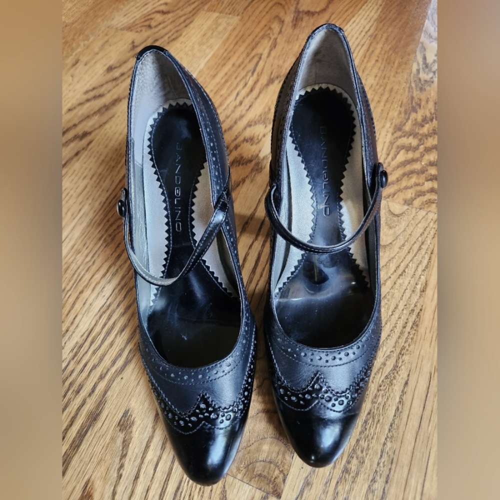 Bandolino Black Mary Jane Pump US6.5